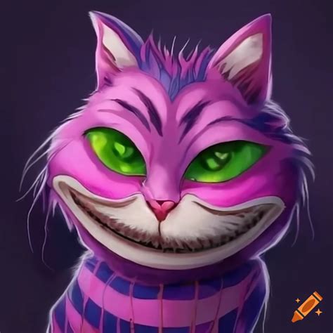 Cheshire Cat In Cheshire Region On Craiyon