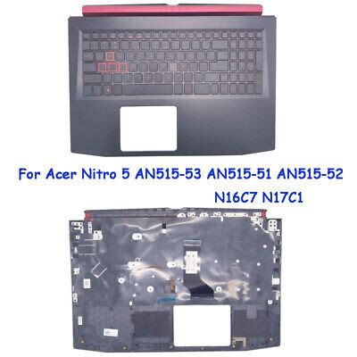 Palmrest W Keyboard B Q Zn For Acer Nitro An N C