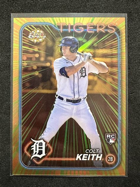 レア Colt Keith 2024 Topps Chrome RR 6 Radiating Rookies RC コルト キース