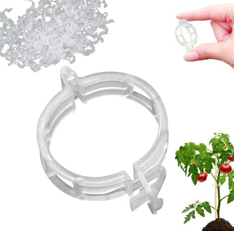 Secured Plastic Plant Clip Plant Fixing Clips For Climbing Plants