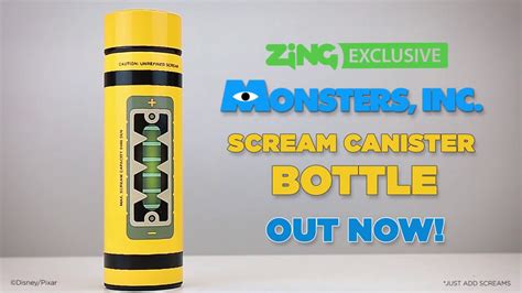 Monsters Inc Scream Canister