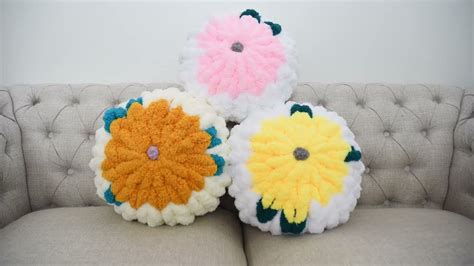 Star Pillows Throw Pillows Chenille Pillow Pillows Flowers Chunky