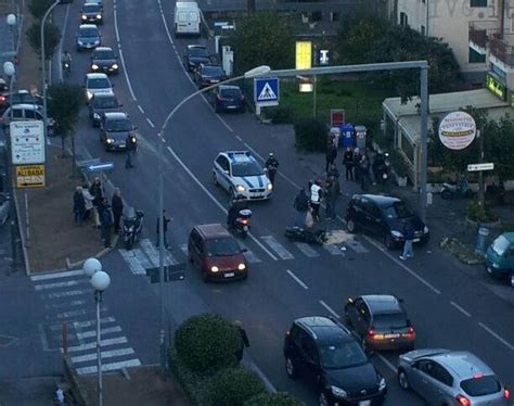 Ceriale Incidente Auto Scooter Rallentamenti Sull Aurelia Ivg It