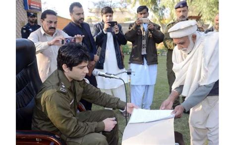 Attock DPO Syed Shahzad Nadeem Bukhari Listening The Problems Of