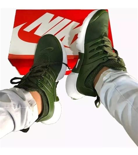 T Nis Nike Air Presto Verde Militar Numero Masculino Feminino