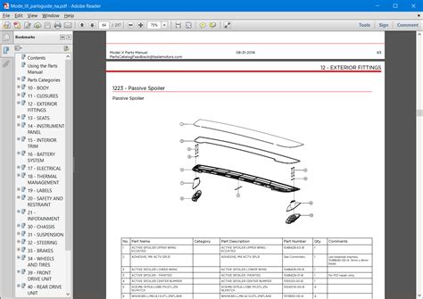 Tesla Model 3, Model S, Model X 2020 PDF Parts Catalog – Online Car Parts