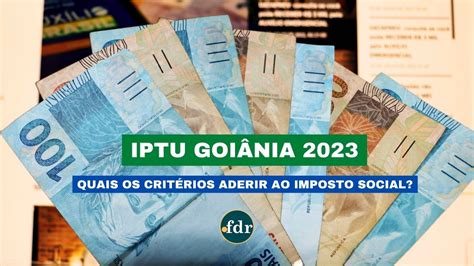 Iptu Goi Nia Consultar Valor Calend Rio E Via De Pagamento