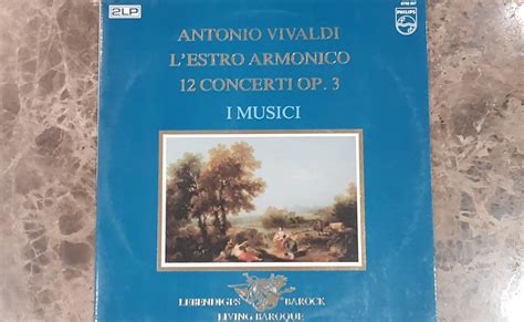 Antonio Vivaldi I Musici Lestro Armonico 12 Concerti Op 3 Vg