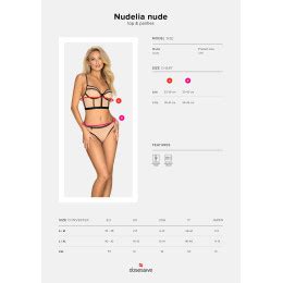 set top panties nude model Obsessive Luxusní prádlo cz