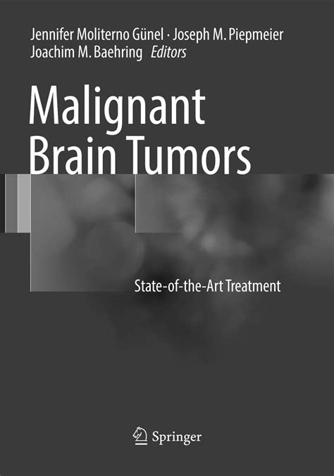 Malignant Brain Tumors State Of The Art Treatment 9783319842592