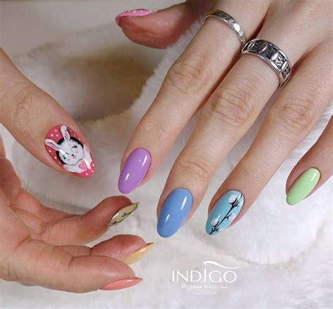 Bo Ena Kaszuba Indigo Nails Na Instagramie Weso Ych Wi T