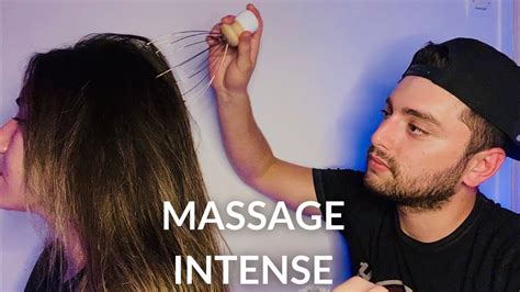 ASMR FR Massage crânien Sur Ma Copine YouTube