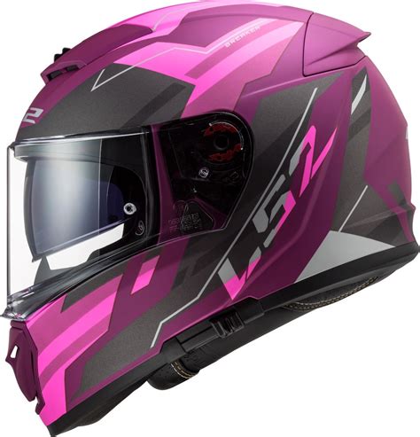 Casco Integral LS2 Mujer BREAKER BETA Purpura Mate FF390 Tienda Moto