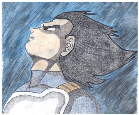 Vegeta in the rain. by Teage-Dunsten on DeviantArt