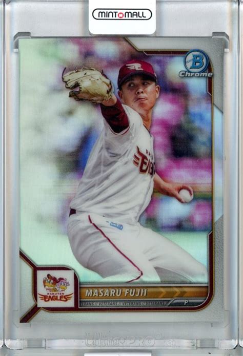 Mint Topps Npb Bowman Base Chrome Refractor