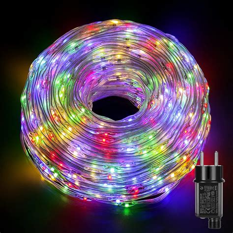 25M LED Lichtschlauch GlobaLink 500er LED Weihnachtsbeleuchtung Außen