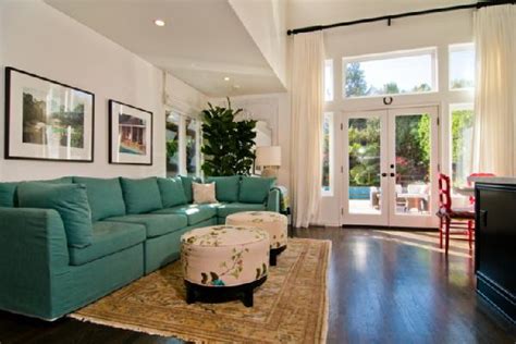 Teal Sectional Sofas | Baci Living Room