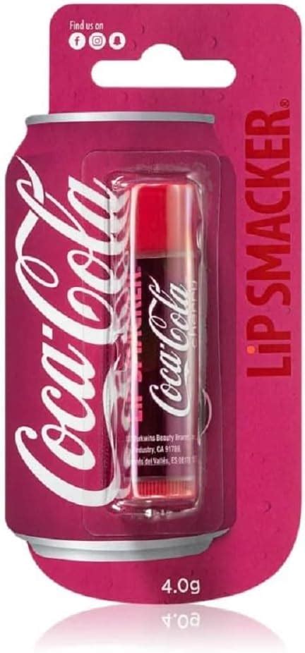 Lip Smacker Coca Cola Collection Cherry Coke Flavoured Lip Balm