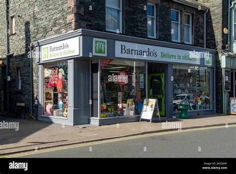 Barnardos Charity Shop Store Keswick Cumbria England Uk United Kingdom