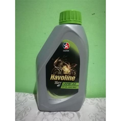 Havoline Ezy Oil Motorcycle Genuine Oil T Sl W Ma Fully Synthetic