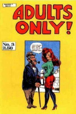 Adults Only Comic Magazine Inkwell Comics Comic Book Value And