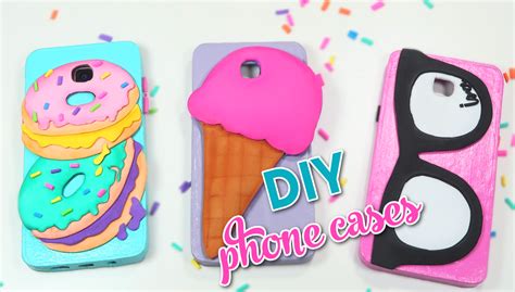 Fundas Para M Vil Caseras Fundas De Movil De Donuts Helados Y Gafas