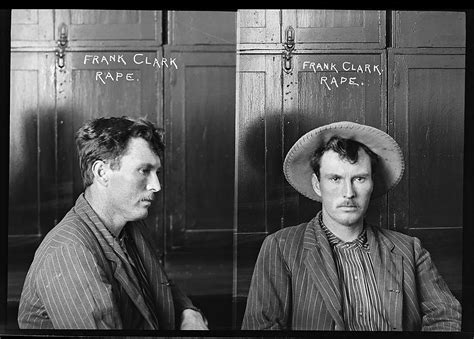 Vintage Mugshots Of Prisoners 1900s Monovisions Black And White