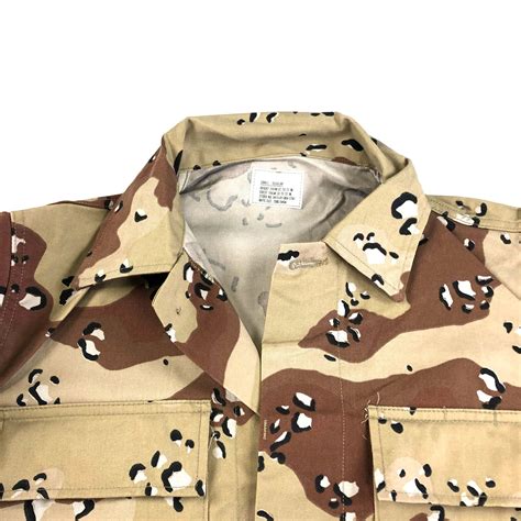 Mil Spec Bdu Shirt Color Desert Camo Venture Surplus