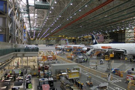 Boeing Everett Washington Dreamliner Factory Pictures Business Insider