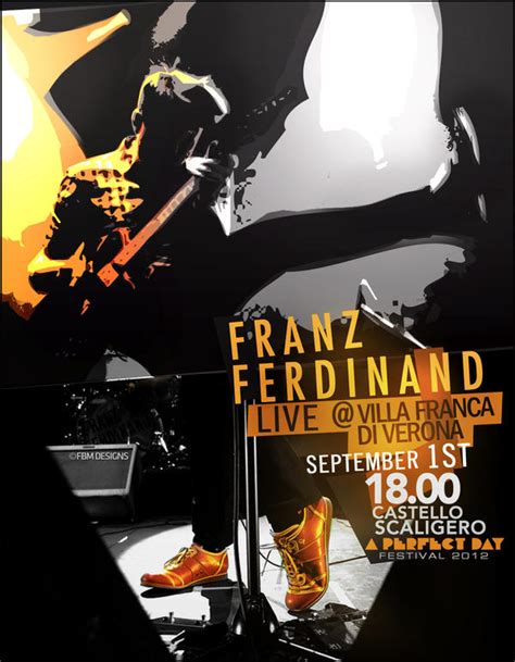 Franz Ferdinand Live Poster by FBM721 on DeviantArt