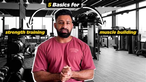 5 Basics For Strength Training And Muscle Building Rajat Dalal YouTube