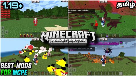 Minecraft Pocket Edition Best Mod Packs Gameplay Yo Gaming Tamil