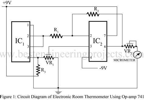 Digital Thermometer Circuit