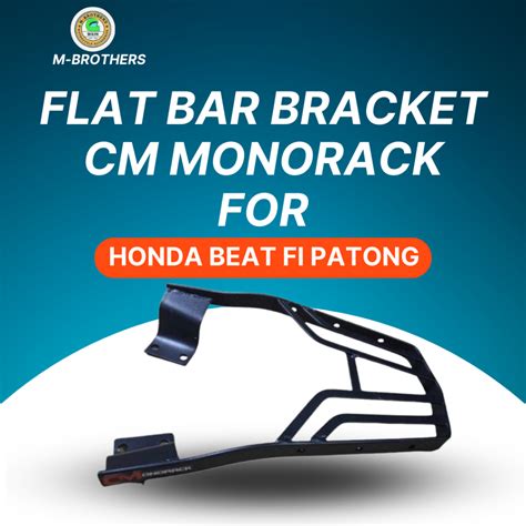 Flatbar Cm Monorack Bracket For Honda Beat Fi Patong Style V V V