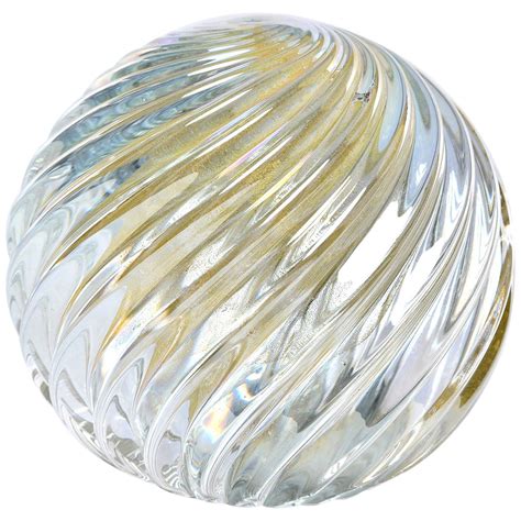 Signed Seguso Murano Glass Egg Shaped Paperweight At 1stdibs Murano Egg Paperweight Glass Egg