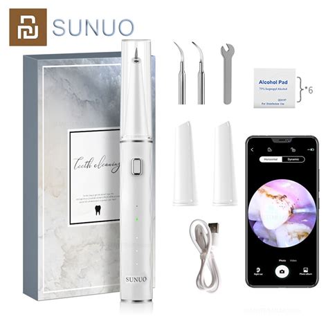 Youpin Sunuo T Pro Visual Ultra S Nica Irrigador Dental Scaler Para