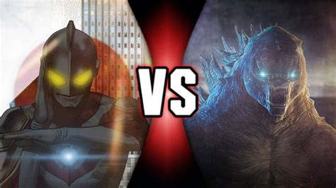 Ultraman vs Godzilla (...vs...) by Viz221 on DeviantArt