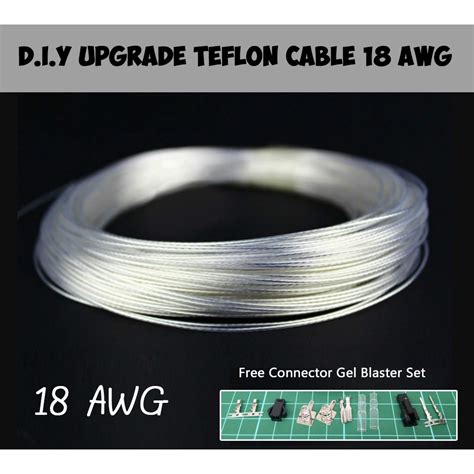 Clear Stock D I Y Set Teflon Silver Plated High Temperature Wire