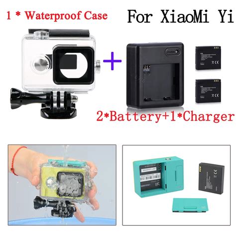 Xiaomi yi action camera accessories XiaoMI Yi Waterproof housing Case ...