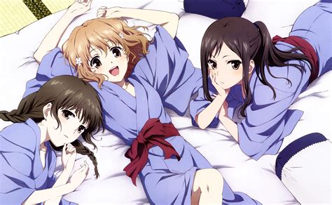 Wallpaper Illustration Anime Girls Artwork Cartoon Hanasaku Iroha