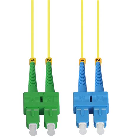 5m Sc Upc Sc Apc Singlemode Duplex Ofnr 2 0mm Fiber Optic Patch Cable Bestlink Netware