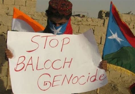 Baloch National Movement South Korea Holds Protest Against Pakistans