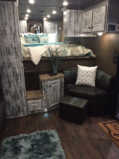 Inside Of Horse Trailers Living Quarters