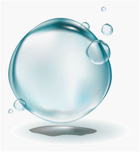 Transparent Water Bubble Clipart 3d Text Bubble Icon Transparent