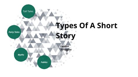 Types Of Short Stories By Landon Scroggins On Prezi