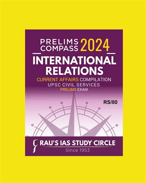 Rau Sias Prelims Compass 2024 International Relation 2024 Final {english} {black And White