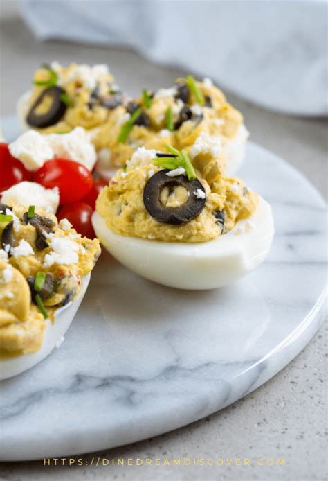 Best Greek Deviled Eggs Dine Dream Discover