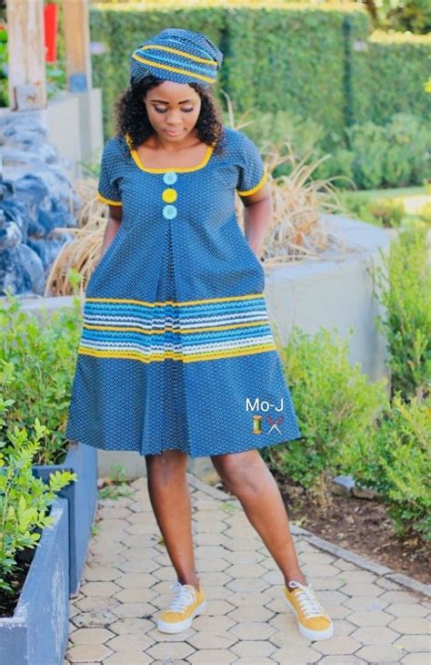 Pin By Moyoduduza On Shweshwe Flair Pedi Traditional Attire African