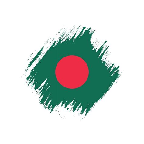 Abstract Bangladesh Grunge Flag Vector Vector Art At Vecteezy