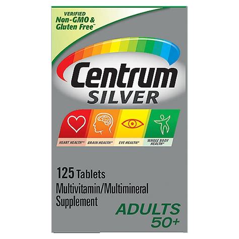 Centrum Silver Adults 50 Plus Multivitamin Multimineral Supplement